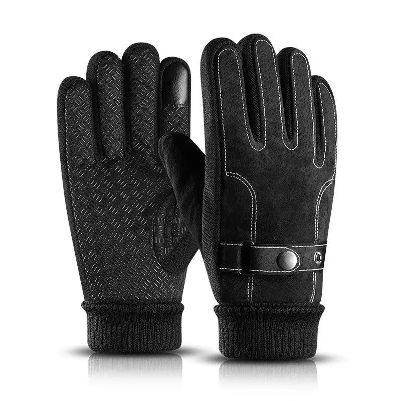 Gants chauds non glissés à moto 