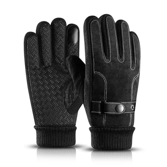 Guantes calientes sin deslizamiento de motocicletas 