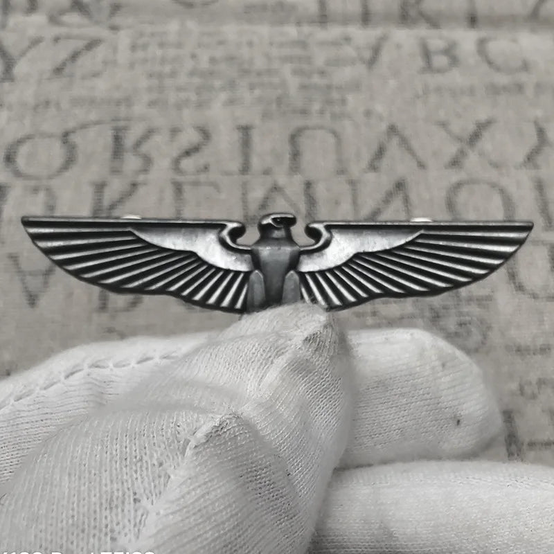 Eagle Metal Badge Brooch 