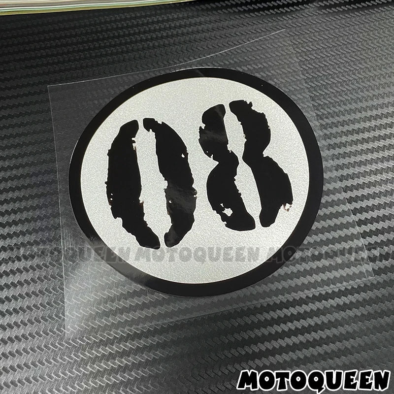 Cafe Racer Number Decals