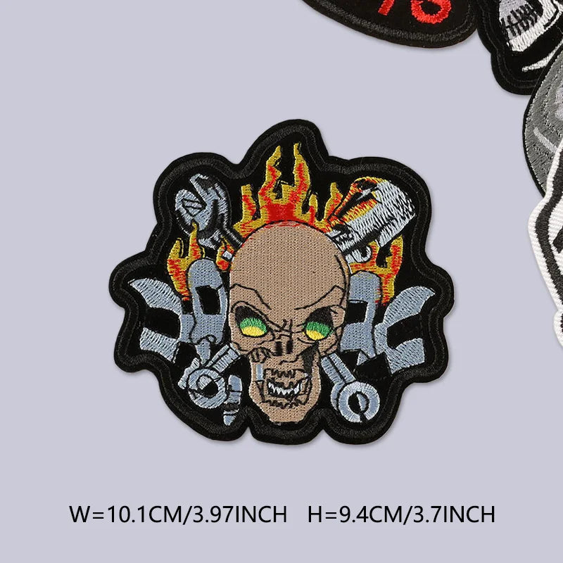 Skull Patch Thermocollant