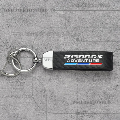 R1300 GS Leather Keychain 