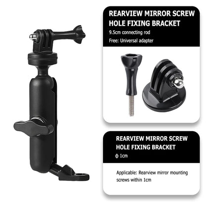 Metal Motorcycle Camera Holder – 360° Rotation