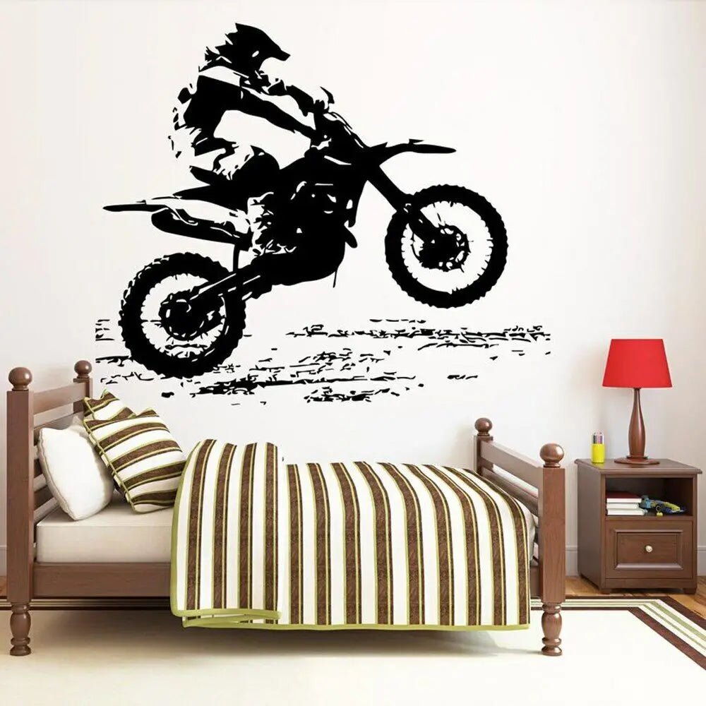 Motocross Wall Decal 