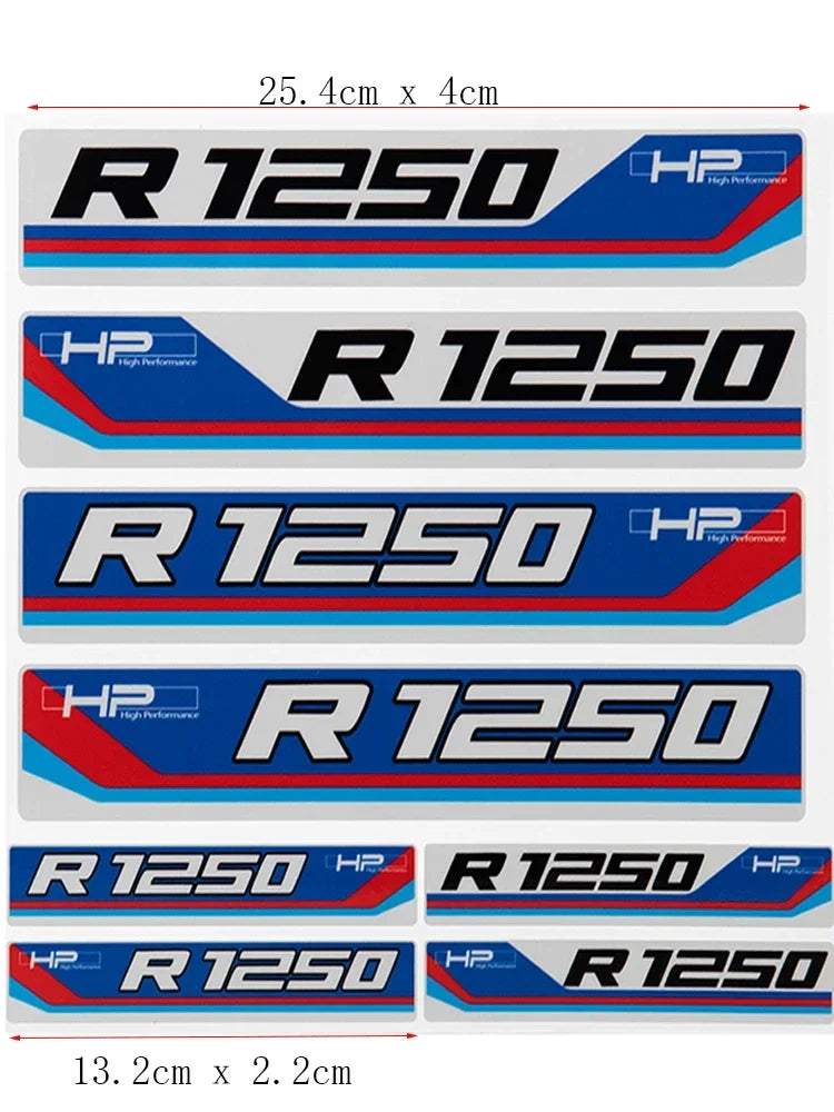 Adesivi moto riflettenti R1250 