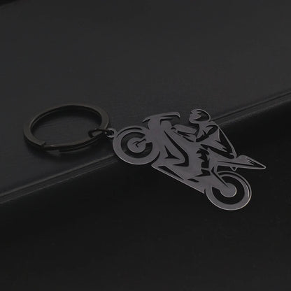 Mini Motorcycle Keyring
