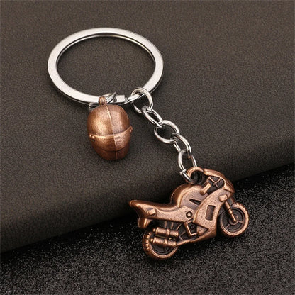 Motorcycle Keychain Metal 