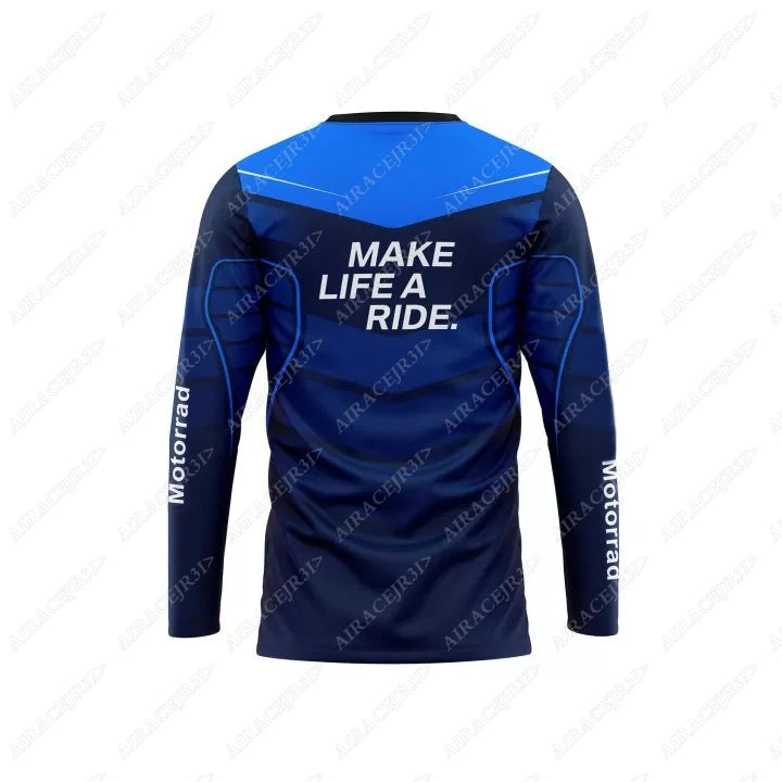 Make Life a Ride Long Sleeve Tee Shirt 